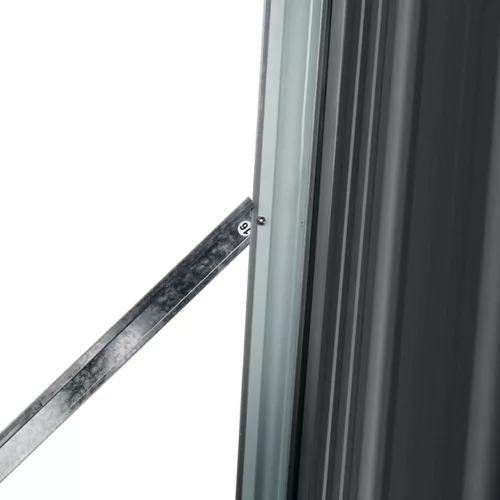 Tűzifatároló fészerrel 2,7 x 1,6 m (antracit) Riwall PRO RMWS 3x9 Anthracite