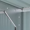 Fém garázs 3,86 x 6 m nyeregtetővel (antracit) Riwall PRO RMCG 20x13 Anthracite