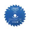 Körfűrészlap átmérő 165/20 mm, 24 fog Scheppach