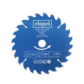 Körfűrészlap átmérő 165/20 mm, 24 fog Scheppach