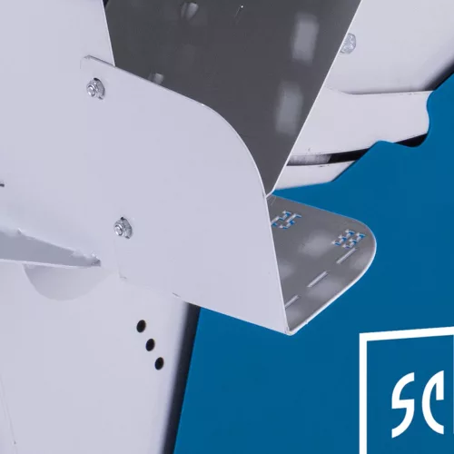 Billenőfűrész/körfűrész 230 V Scheppach HS 550