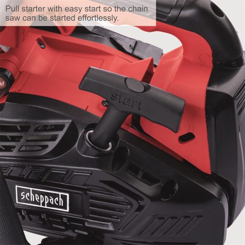 Ágnyeső benzinmotoros láncfűrész, 25 cm3 Scheppach PCS 26