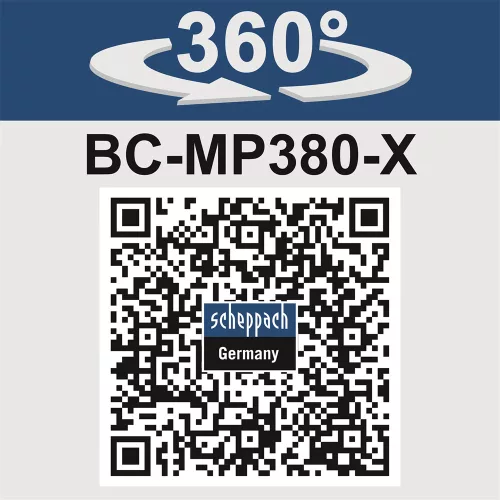 Akkus fűnyíró 4 az 1-ben IXES 20 V (2 db akkuval és töltővel) Scheppach BC-MP380-X-SET XL2