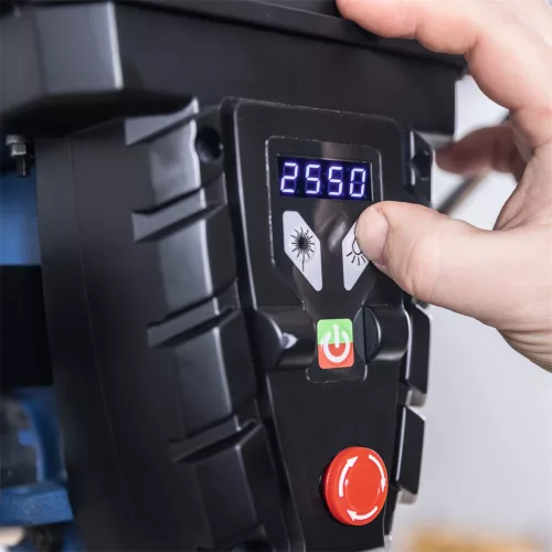 Asztali fúrógép keresztlézerrel és LED-világítással Scheppach TBM 300 Vario