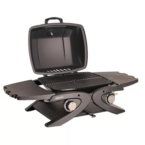 Riwall PRO RGG 20 Compact gázüzemű mobil grillsütő 4,2 kW, 2 gázégővel