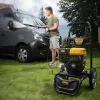 Benzinmotoros magasnyomású mosó 250 bar, tartozékokkal Riwall PRO RPPW 250 SET