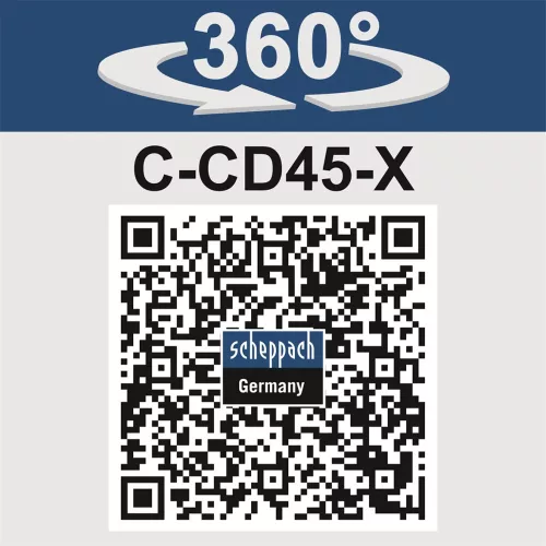 Akkus 2-sebességes ütvefúró/-csavarozó, IXES 20 V (akku és töltő nélkül) Scheppach C-CD45-X