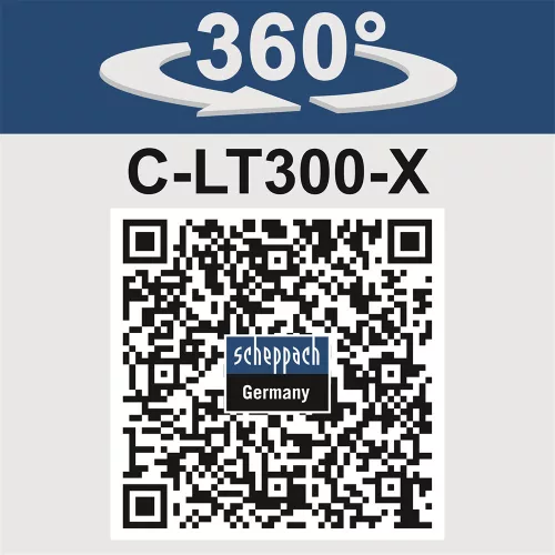 Akkus szegélynyíró IXES 20V (2Ah akkuval és 2,4A töltővel) Scheppach C-LT300-X-SET S