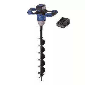   Akkus földfúró IXES 20V (4Ah akkuval és 2,4A töltővel) Scheppach BC-EB100-X-SET L