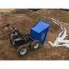 Minidömper 4 x 4 meghajtású mechanikus billenéssel és 300 kg-os terheléssel Scheppach DP 3000