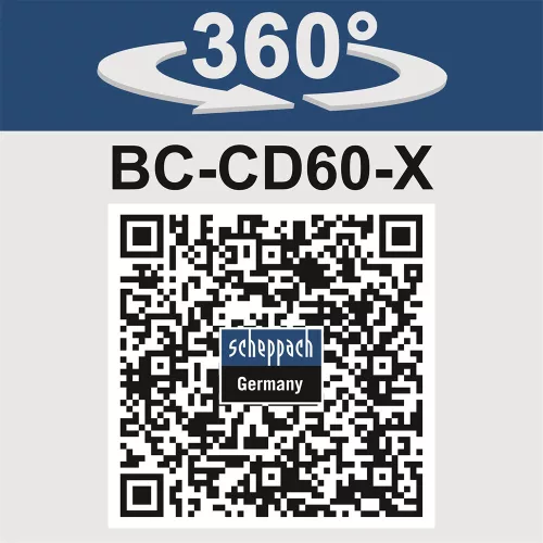 Akkus ütvefúró-csavarozó IXES 20V (2Ah akkuval és 2,4A töltővel) Scheppach BC-CD60-X-SET S