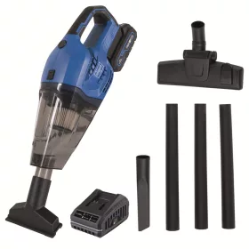   Aakkus kézi/padlóporszívó IXES 20V (2Ah akkuval és 2,4A töltővel) Scheppach C-HVC150-X-SET S