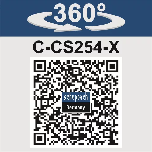 Akkus láncfűrész IXES 20V (4Ah akkuval és 2,4A töltővel) Scheppach C-CS254-X-SET L