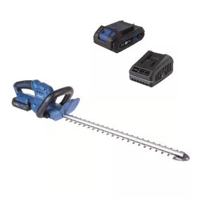   Akkus sövényvágó 20 V-os IXES  + 2 Ah-s akkumulátor + 2,4 A-es töltő Scheppach C-HT570-X-S