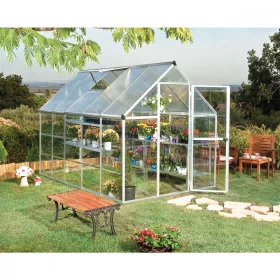   Üvegház Palram Hybrid 6x10 (185 x 310cm) - polikarbonát kerti üvegház