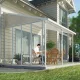Sierra pergola oldalfal (fehér) Palram
