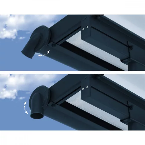 Pergola Palram Sierra 4200 szürke 3 x 4,25