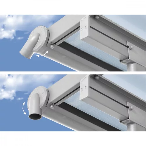 Pergola Palram Sierra 4200 fehér 3 x 4,25