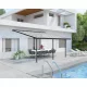 Pergola Palram Sierra 5400 szürke 3 x 5,46