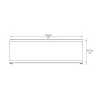 Praktikus függő polc Palram Skylight Utility Shelf