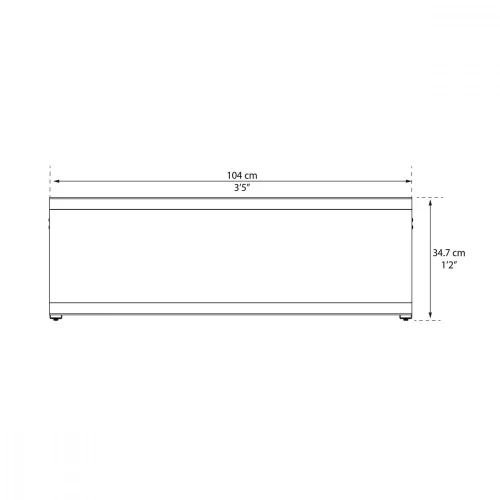 Praktikus függő polc Palram Skylight Utility Shelf