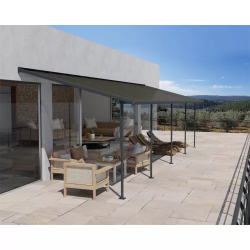 Pergola Palram Capri 4200 szürke 3 x 4,25