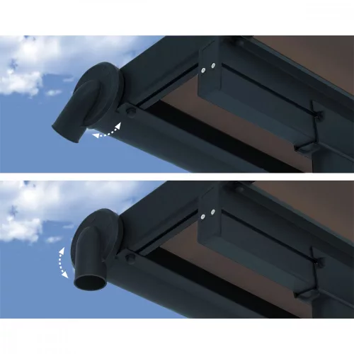 Pergola Palram Capri 5400 szürke 3 x 5,46