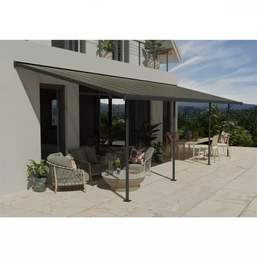 Pergola Palram Capri 5400 szürke 3 x 5,46