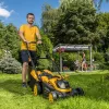 Akkus fűnyíró 20V szénkefe nélküli motorral Riwall PRO RALM 3820 (akku és töltő nélkül)