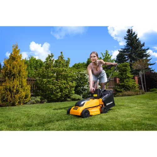 Akkus fűnyíró 20 V + 1x 4Ah akkumulátor + 2,4 A töltő Riwall PRO RALM 3320i SET