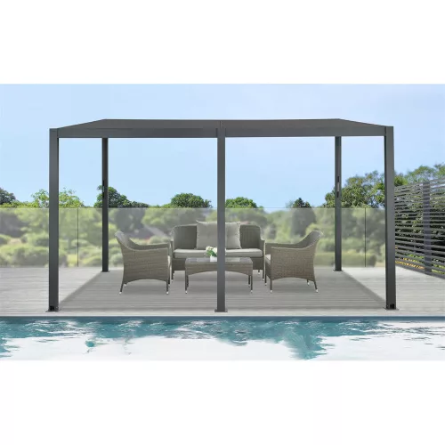 Bioklimatikus pergola ( 4 x 3 m) Riwall PRO RMBP 13 x 10 Antracit
