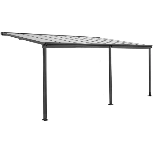 Alumínium pergola (5 x 3 m) Riwall PRO RMPP 16 x 10 Antracit