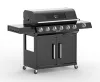 Riwall PRO RGG 61 EXL prémium gázüzemű grillsütő 24 kW, 6+1 gázégővel