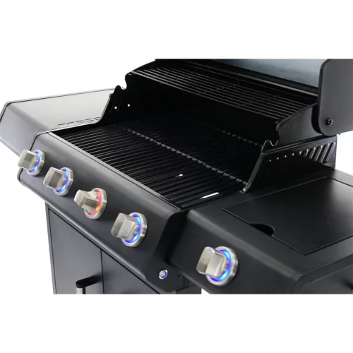 Riwall PRO RGG 61 EXL prémium gázüzemű grillsütő 24 kW, 6+1 gázégővel
