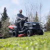Scheppach TMR 452-98C-RD 98 cm-es fűnyírótraktor hátsó kidobással és CVT váltóval