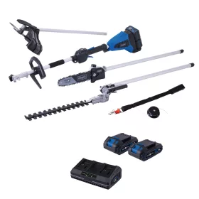   Scheppach BC-MFH400-X-SET S2 akkus multifunkciós gép 4 az 1-ben IXES 20 V (2x2Ah akkuval és dupla töltővel)