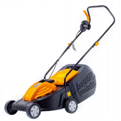 Riwall PRO REM 3210i elektromos fűnyíró indukciós motorral 2 az 1-ben
