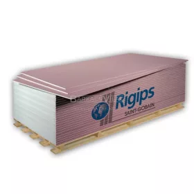   Gipszkarton lap, Rigips RF Tűzgátló, 12,5 x 1200 x 2000 mm