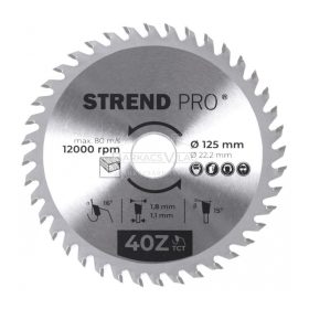Körfűrészlap 125x1.8x22.2 mm 40T