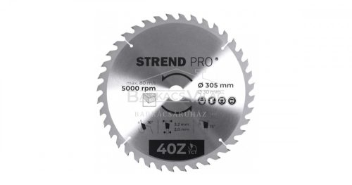 Körfűrészlap 305x3.2x30/20 mm 40T