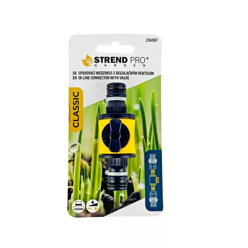 Kuplung csatlakozó elzárható 1/2" standard