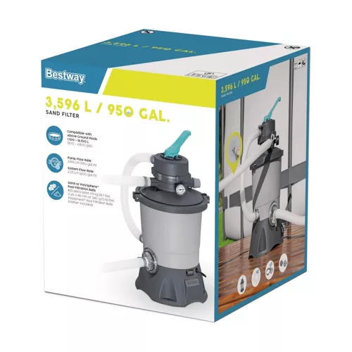 Homokszűrő Bestway Flowclear 3596L/óra