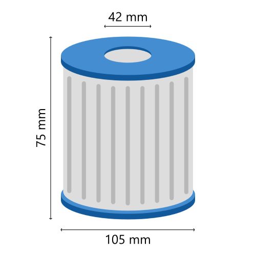 Intex PureSpa S1 szűrőbetét