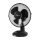 Ventilátor asztali 23cm 25W fekete