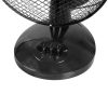 Ventilátor asztali 23cm 25W fekete
