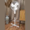 Ventilátor álló 40cm 45W fehér