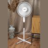 Ventilátor álló 40cm 45W fehér