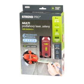 Vízszintező, padlólézer zöld lézerrel, újratölthető