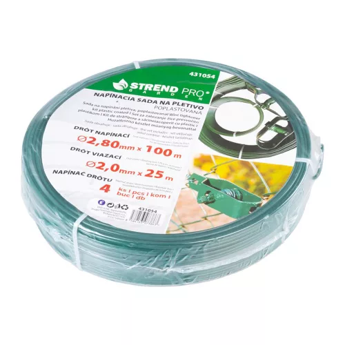 Vezérdrót kerítéshez huzalfeszítővel