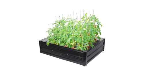 Erősített fém magaságyás 120 x 90 x 30 cm